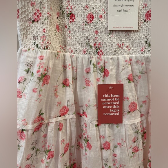 Tea Party Dress in Rose | Ivy City Co. - Picture 3 of 6